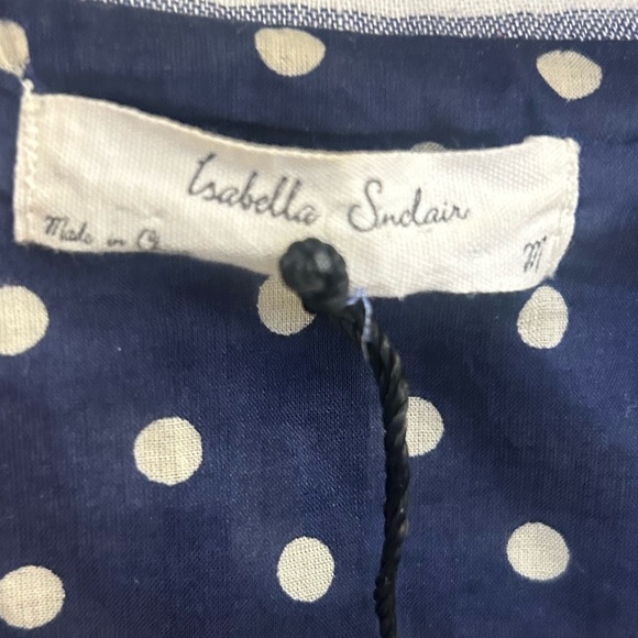 Isabella Sinclair M (Anthropologie) cotton light blazer in great used condition - Picture 11 of 12